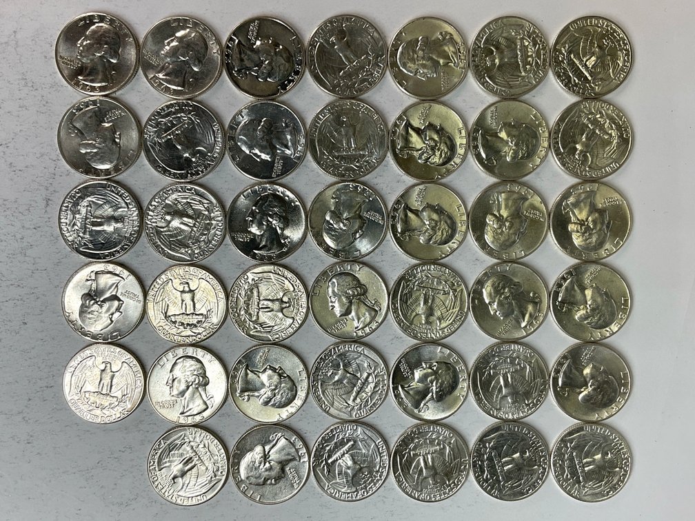 Image for US Silver Quarters
