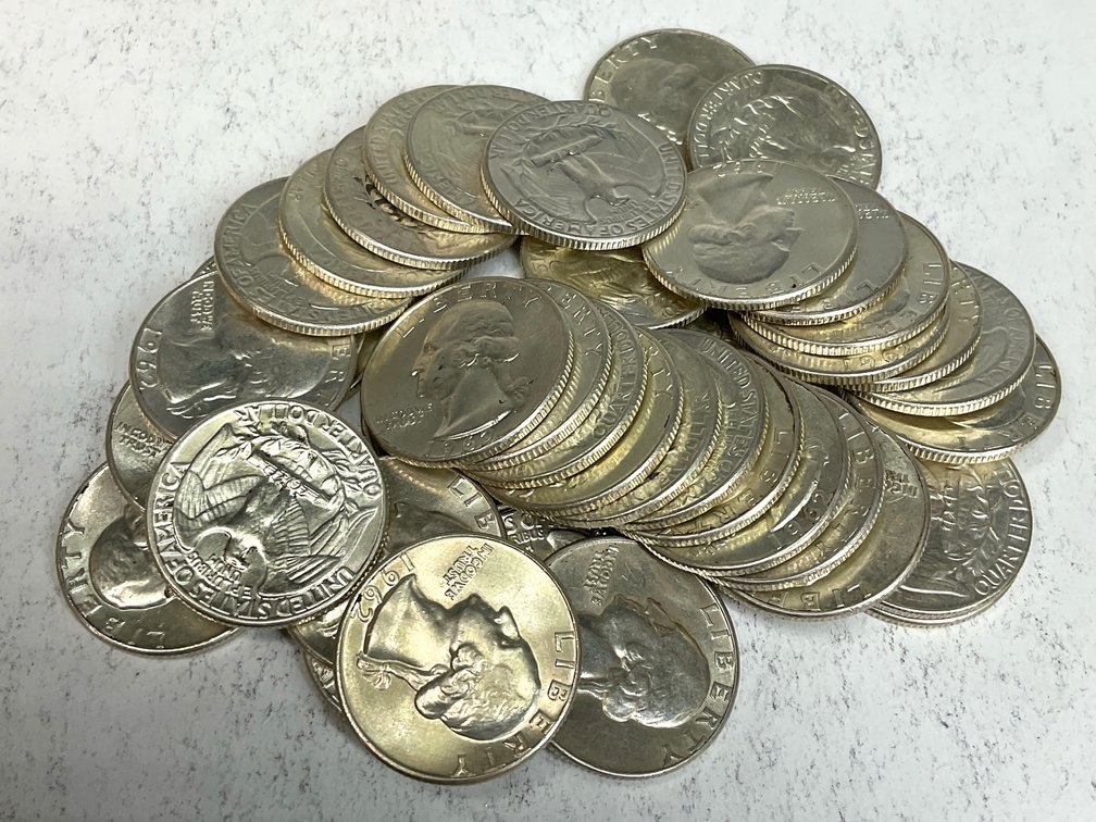 Image for US Silver Quarters