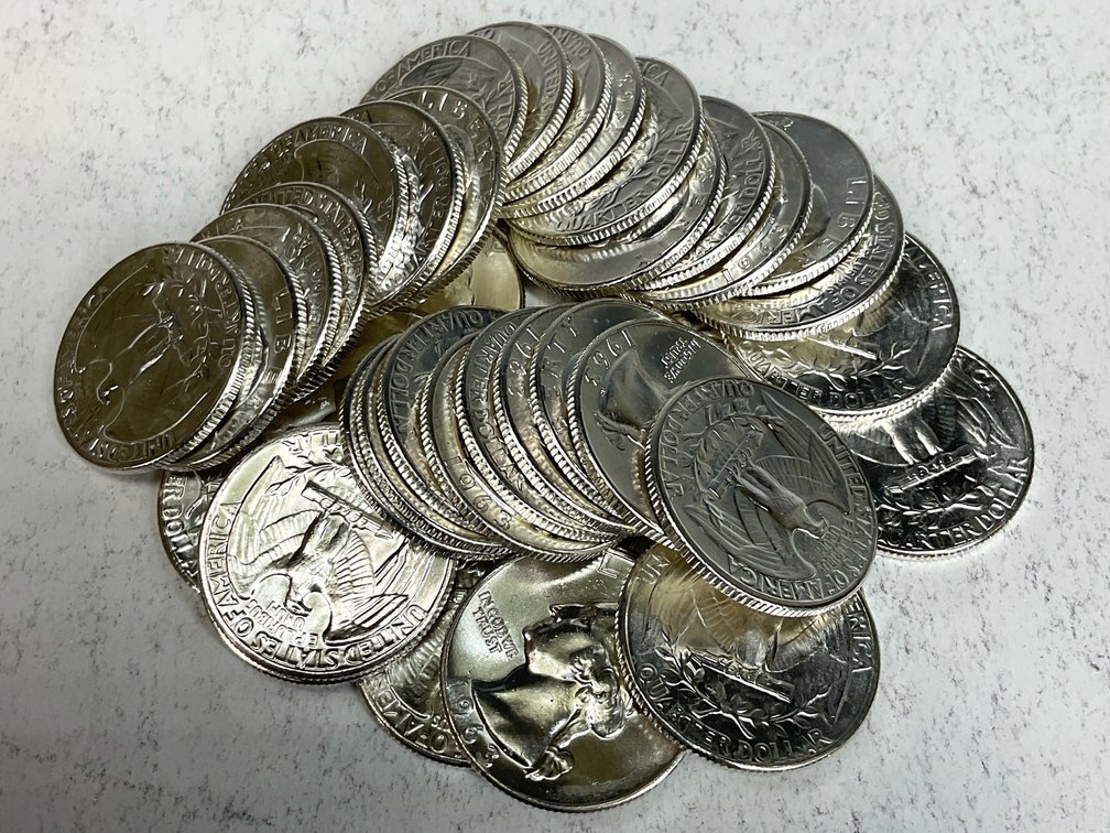 Image for US Silver Quarters
