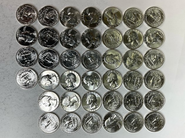 Image for US Silver Quarters