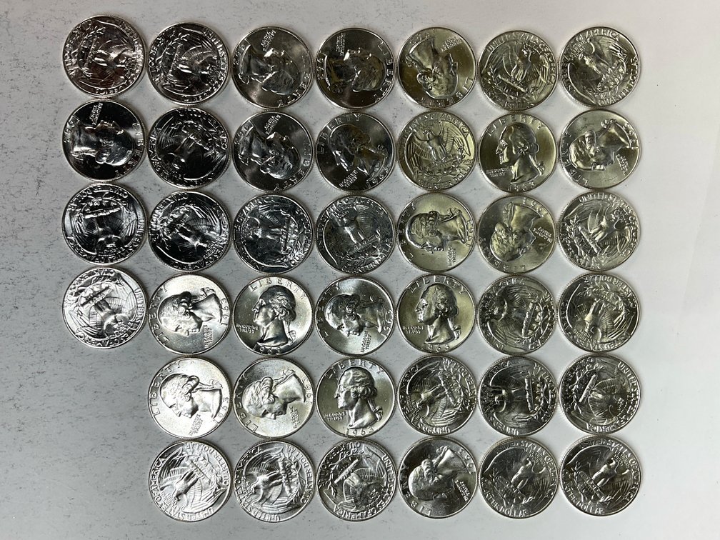 Image for US Silver Quarters