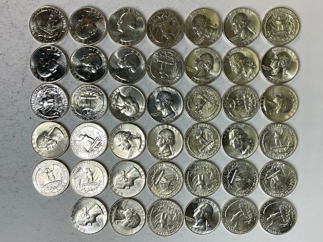 Image for US Silver Quarters