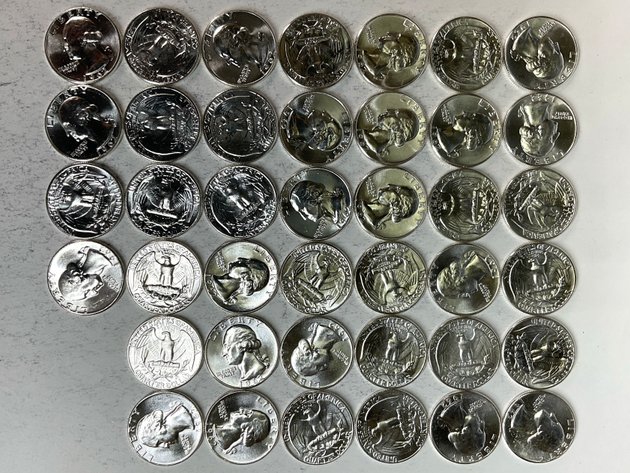 Image for US Silver Quarters
