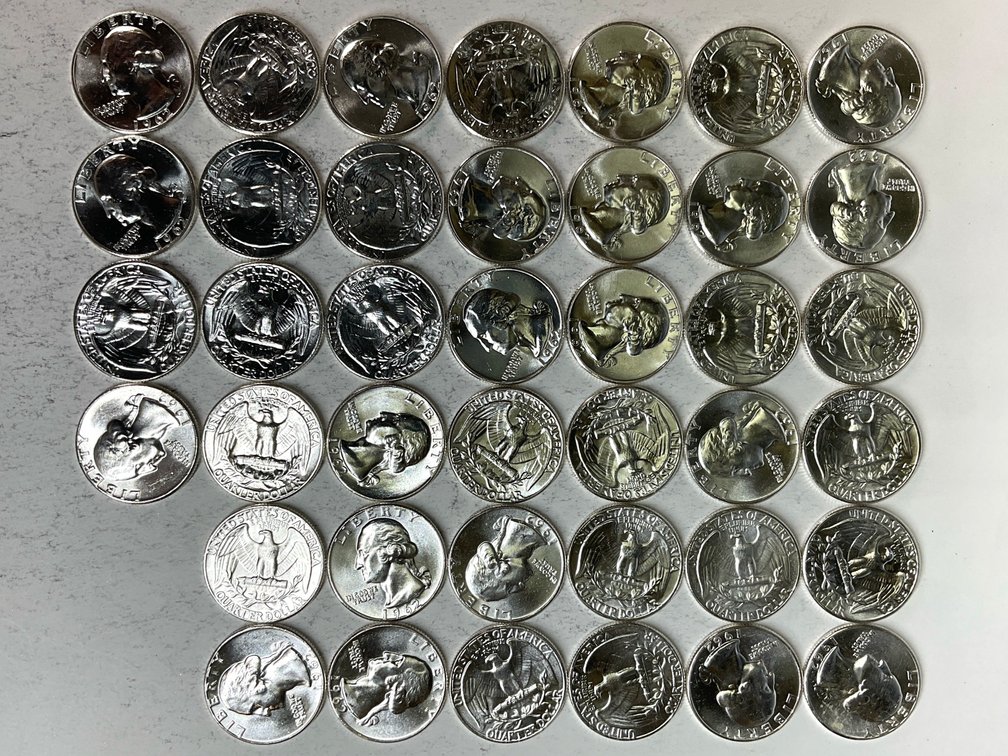 Image for US Silver Quarters