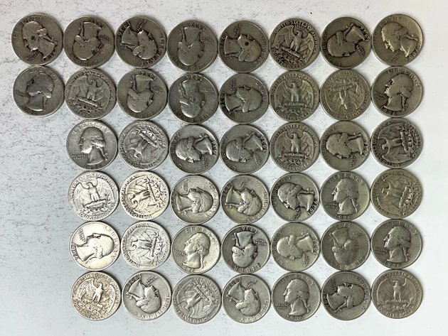 Image for US Silver Quarters
