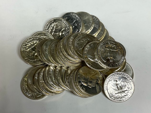Image for US Silver Quarters