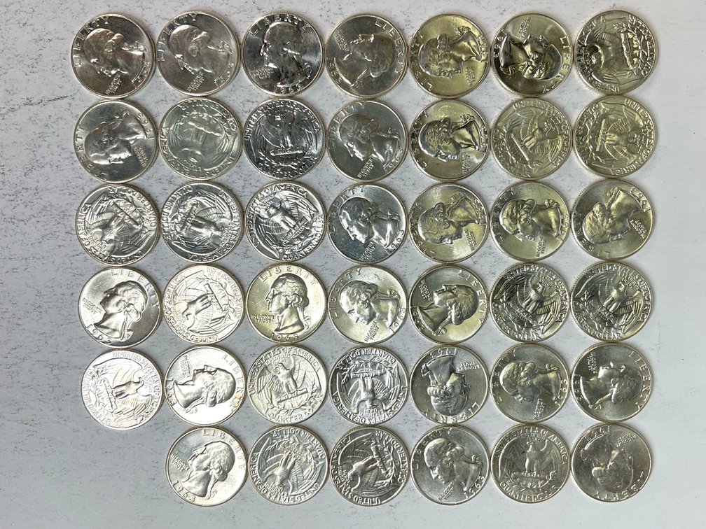 Image for US Silver Quarters