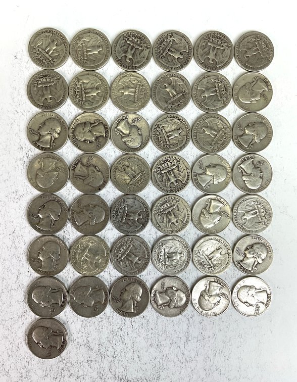 Image for US Silver Quarters