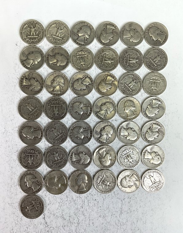 Image for US Silver Quarters