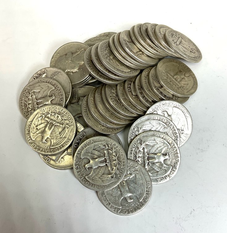 Image for US Silver Quarters