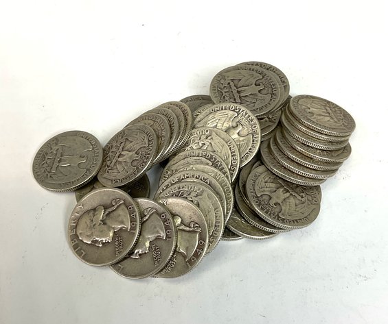 Image for US Silver Quarters