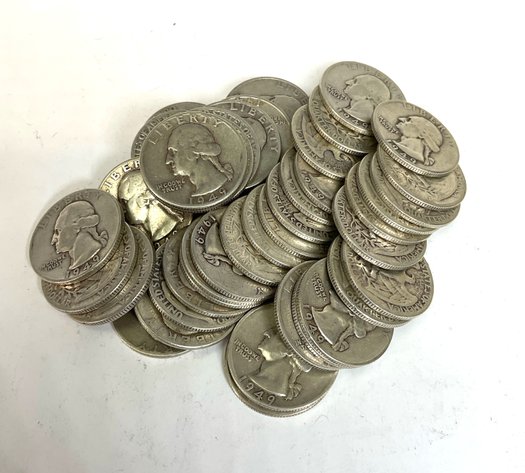 Image for US Silver Quarters