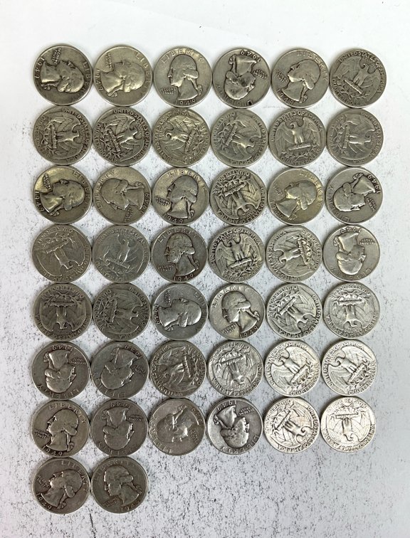 Image for US Silver Quarters