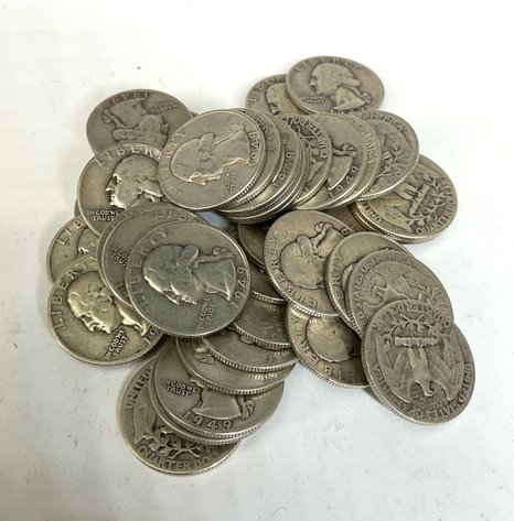 Image for US Silver Quarters