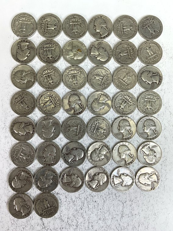 Image for US Silver Quarters