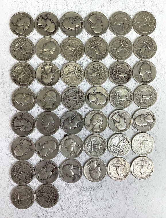Image for US Silver Quarters