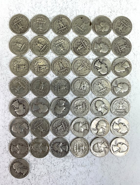 Image for US Silver Quarters