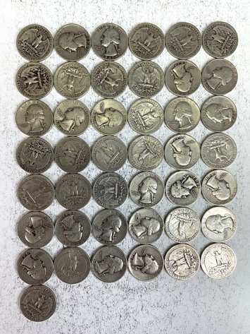 Image for US Silver Quarters
