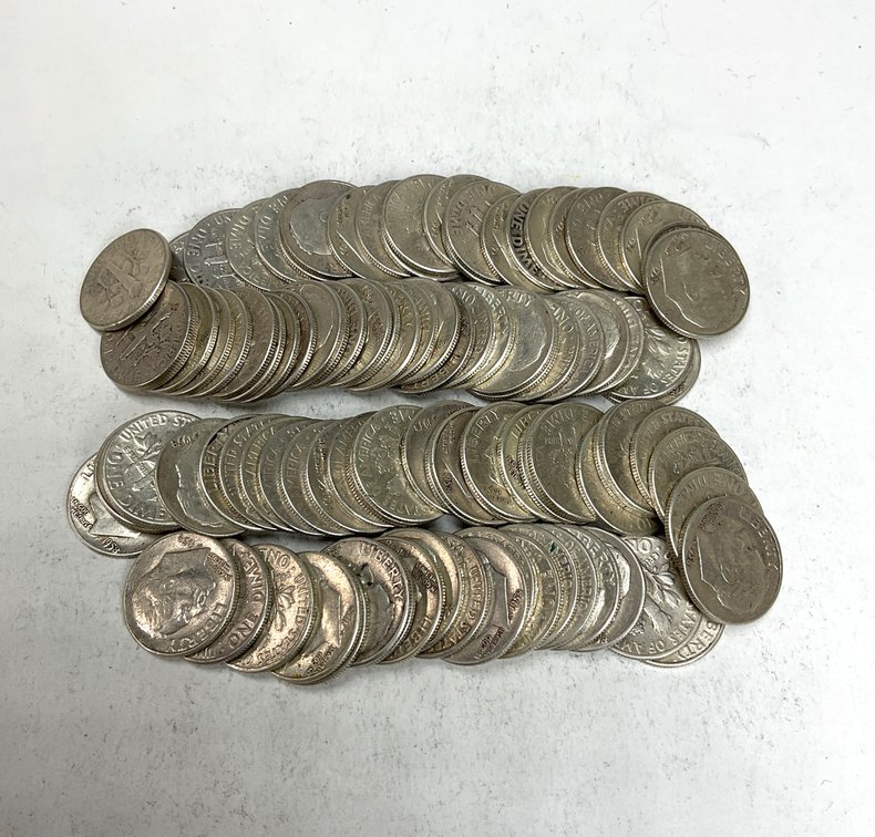 Image for US Silver Dimes