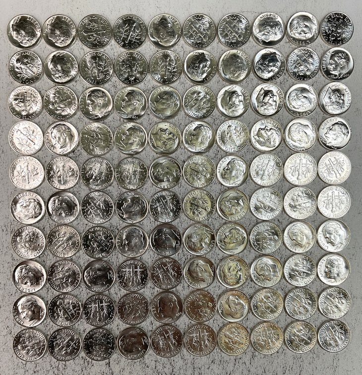 Image for US Silver Dimes