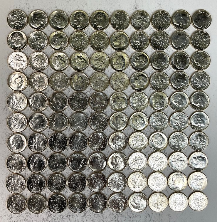 Image for US Silver Dimes