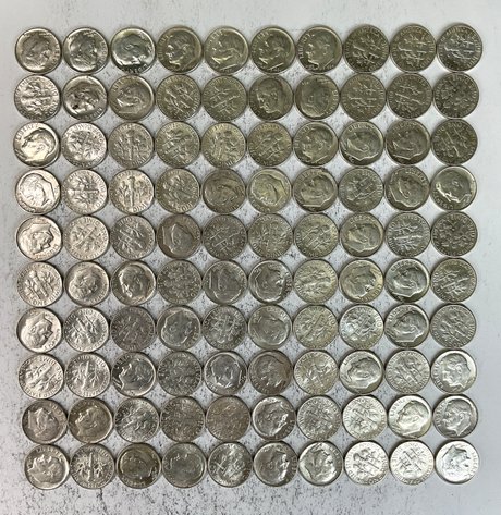 Image for US Silver Dimes