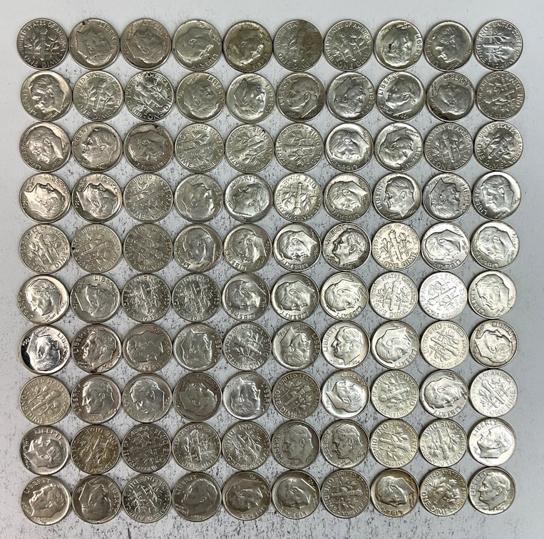 Image for US Silver Dimes