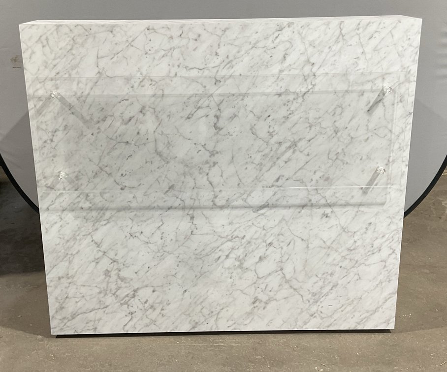 Faux Marble Reception Desk