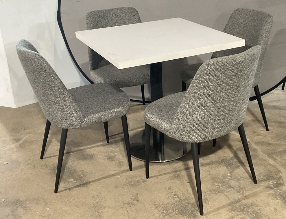 Table with Set of 4 Chairs