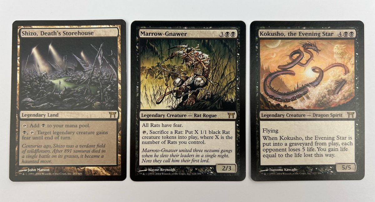 Champions of Kamigawa Magic: The Gathering Cards
