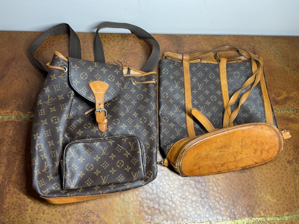 Louis Vuitton Style Monogram Backpacks
