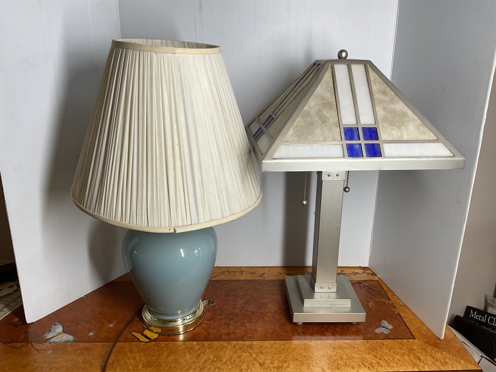Stained Glass and Ceramic Table Lamps