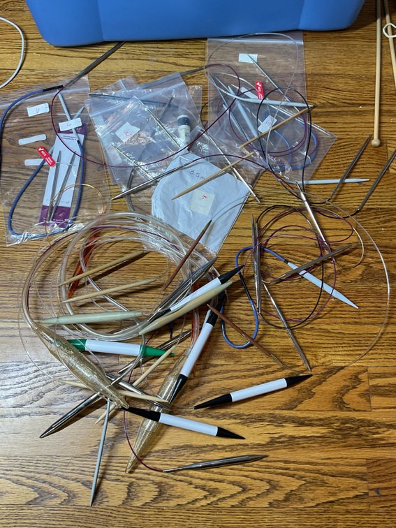 Clover Takumi Knitting Needle Set and Craft Supplies