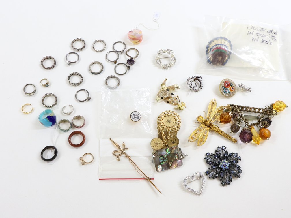 Costume Rings and Pins
