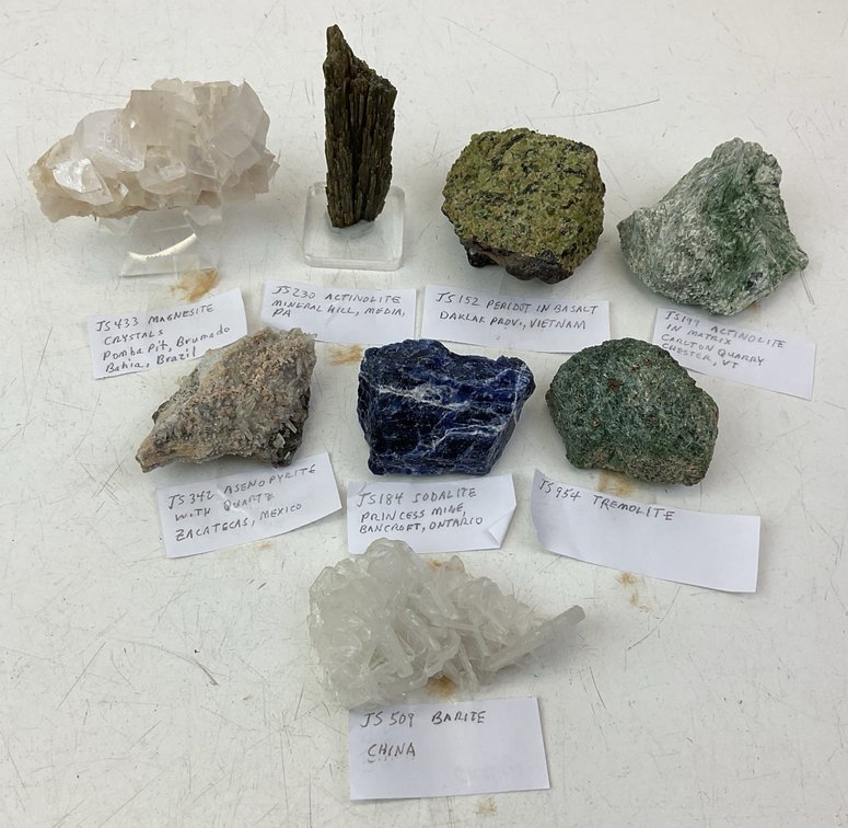 Image for Mineral Specimens