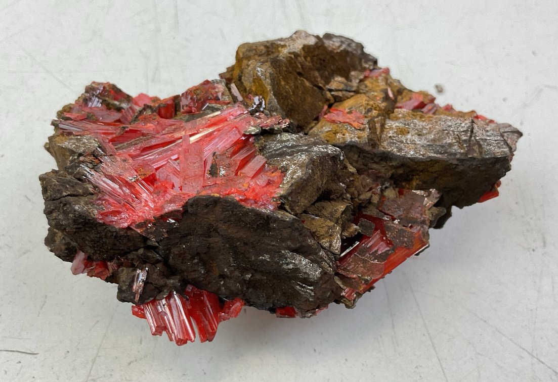Image for Crocoite on Matrix Specimen