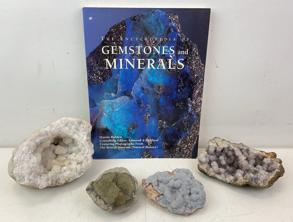 Mineral Specimens & Book