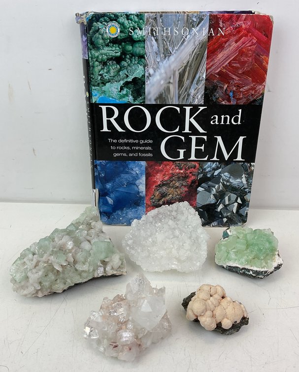 Mineral Specimens & Book