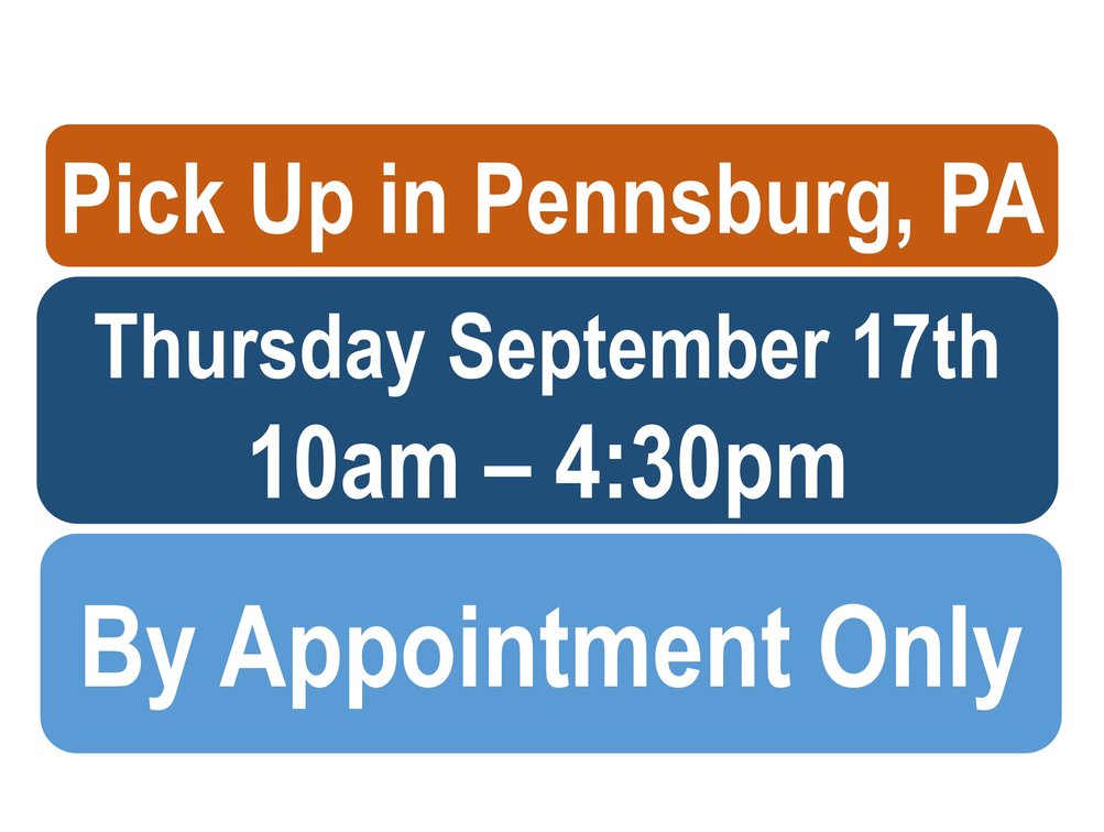 ONE DAY Pickup in Pennsburg, PA