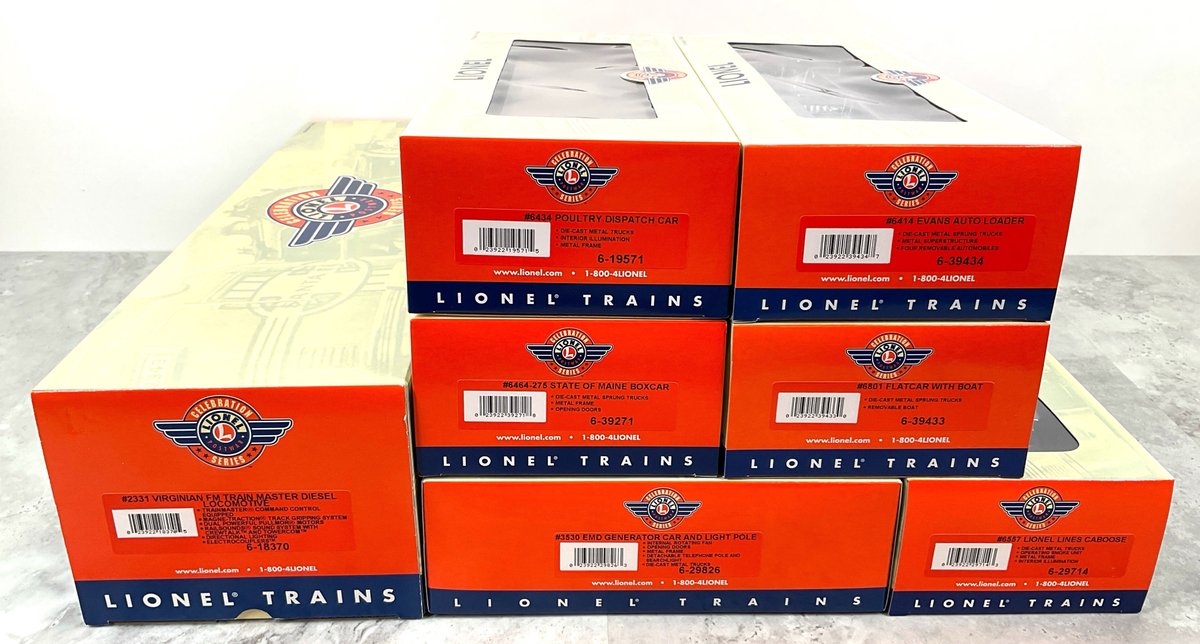 Image for Lionel #2519W Virginian Diesel Freight Set