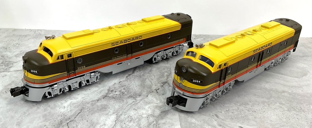 Image for RailKing Seaboard E-8 AA Diesel Engine Set