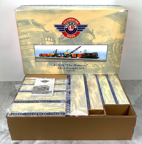Image for Lionel #13138 The Majestic GG-1 Freight Set
