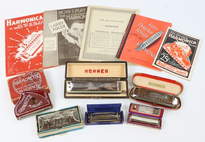 Image for 6 Assorted Hohner Harmonicas