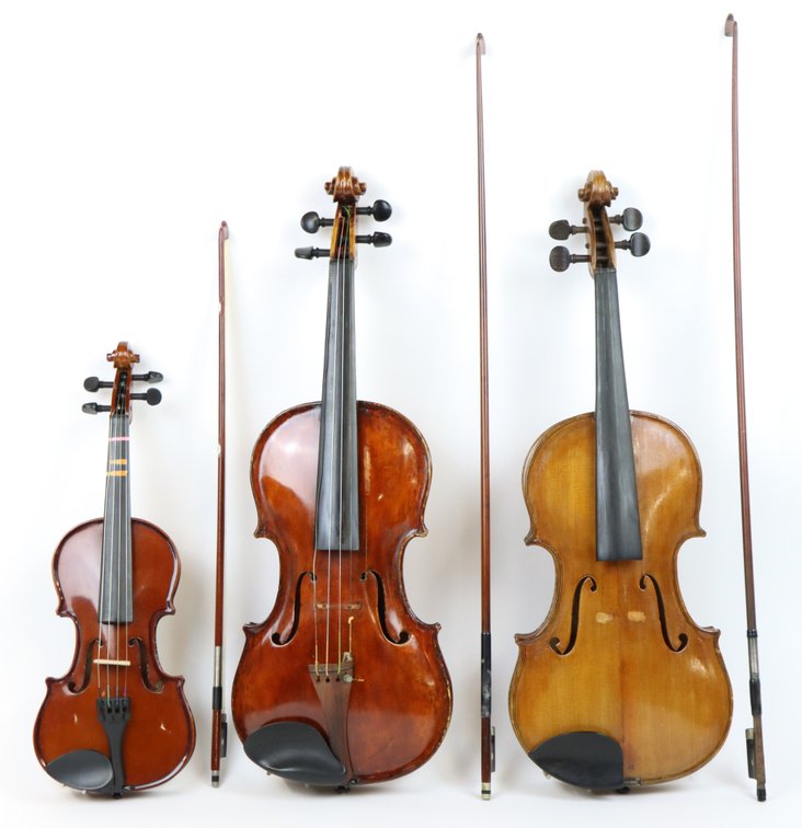 Lot of Three Violins