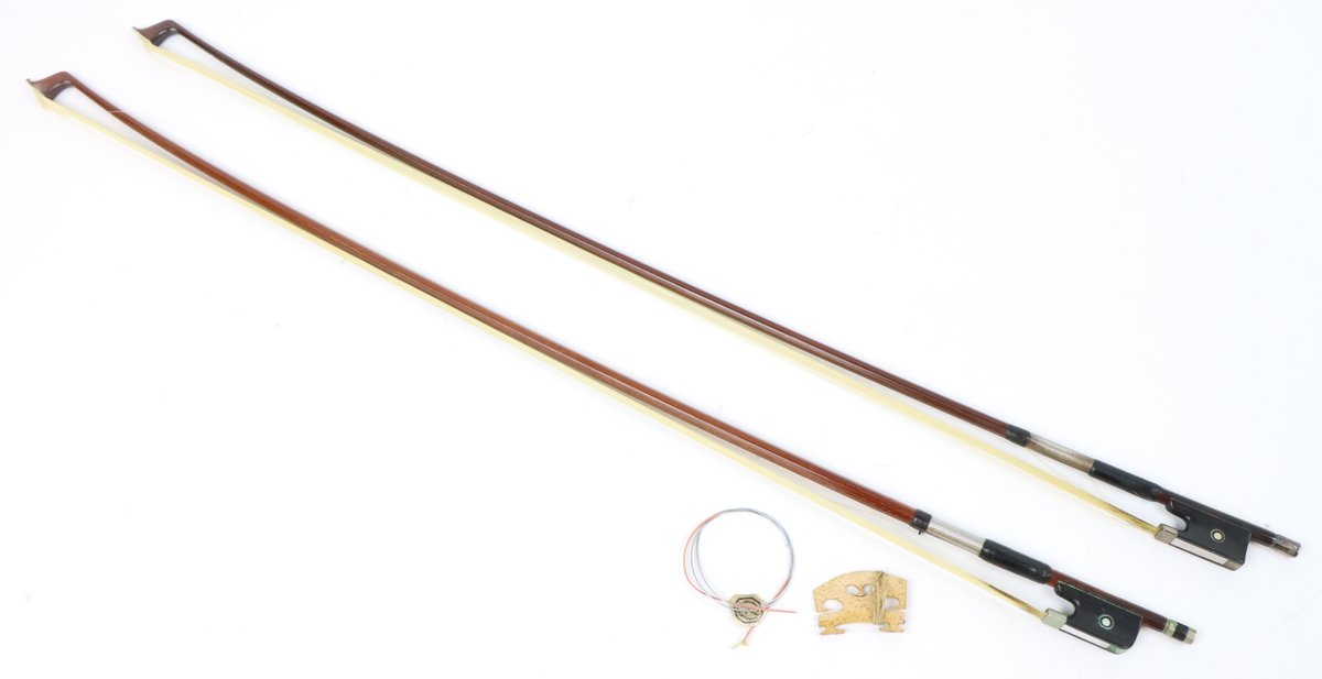 Image for Old 4/4 Violin and 2x Bows