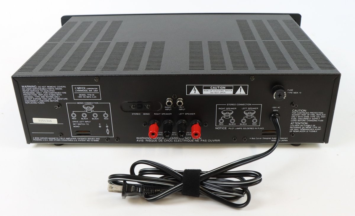 Image for Carver TFM35 Power Amp