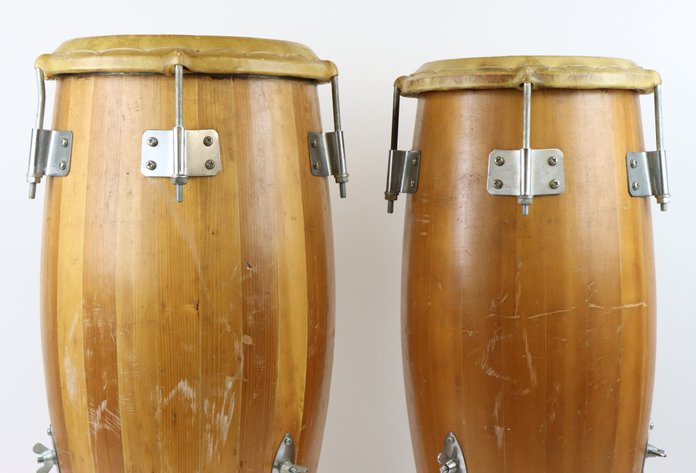 Image for Pair of Conga Drums