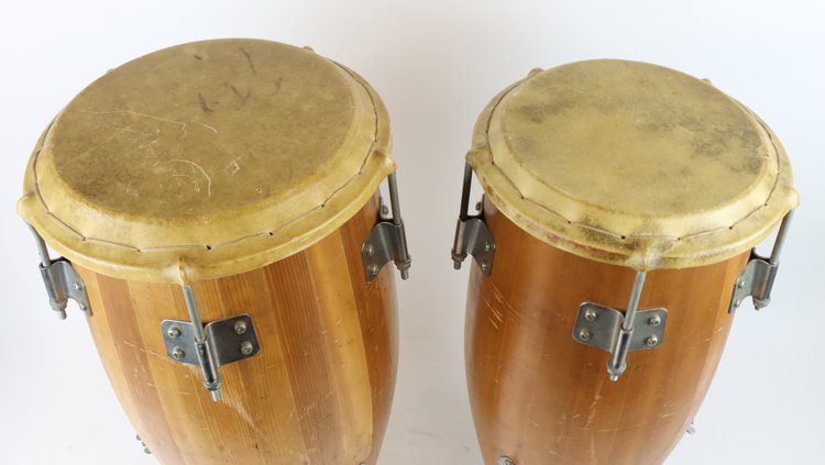 Image for Pair of Conga Drums