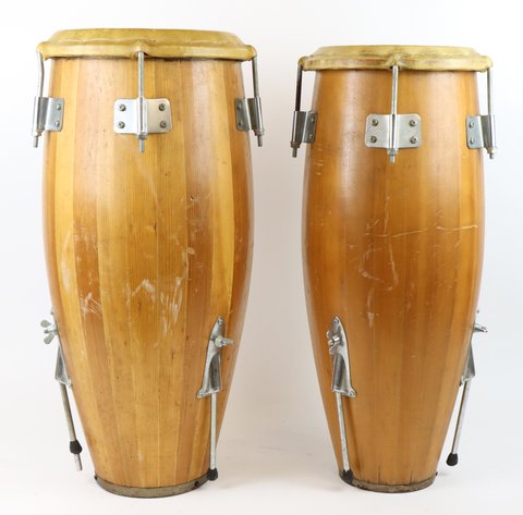 Image for Pair of Conga Drums