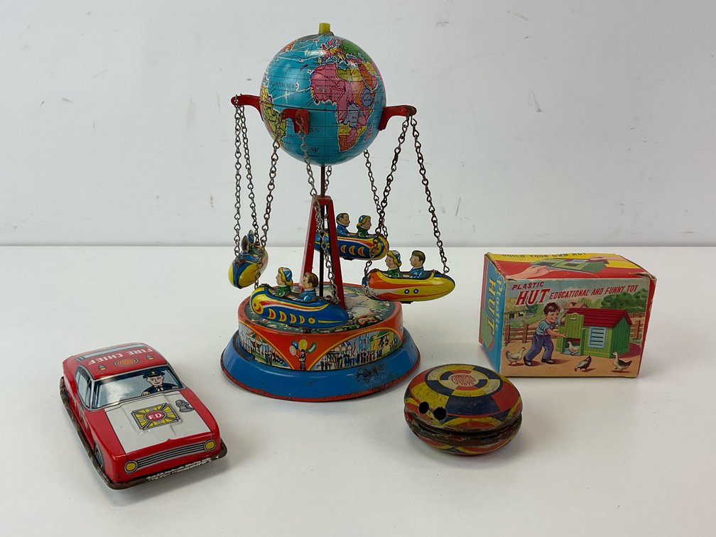 Vintage Tin Litho Toys